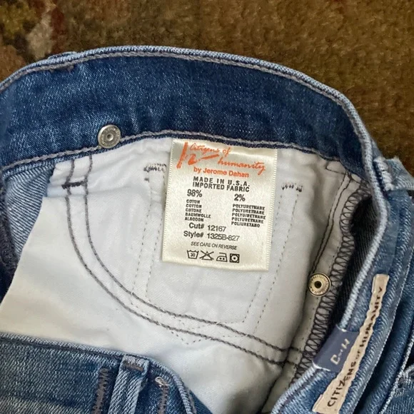 Citizens Of Humanity Dita petite bootcut Light Blue Flare Jeans. - Picture 4 of 7